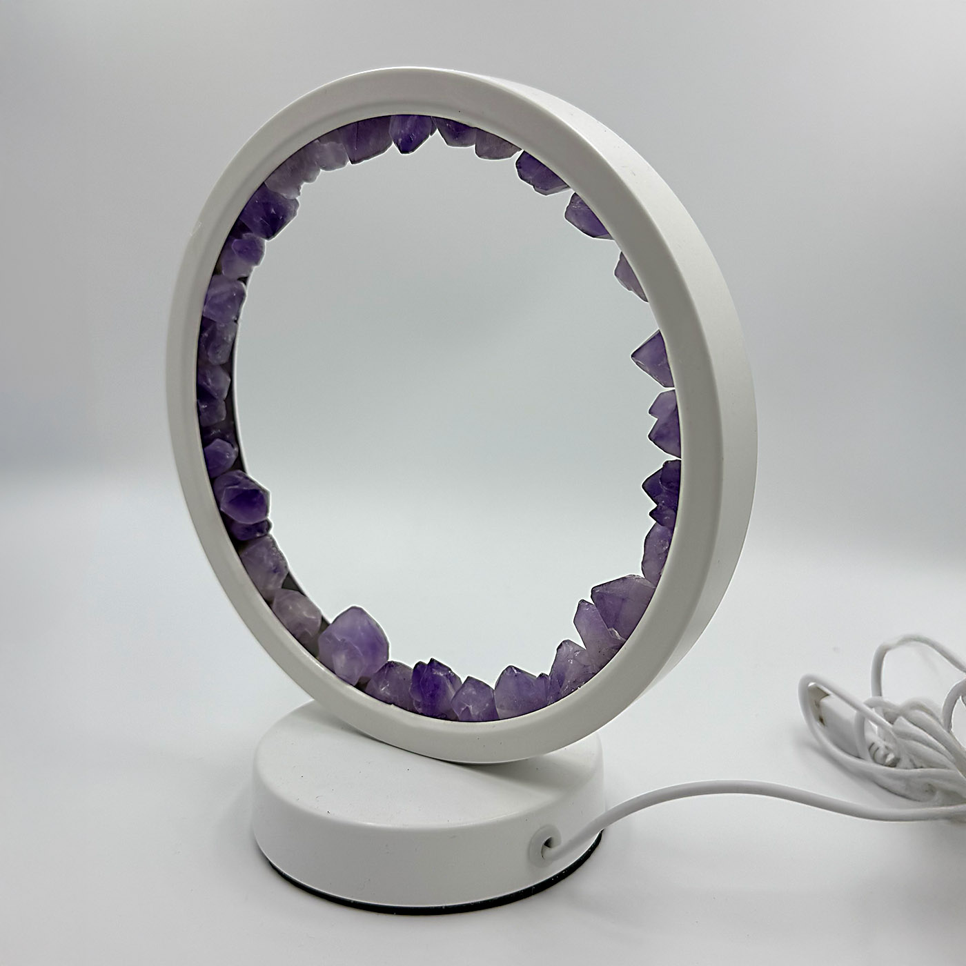 Gece Lambası Ametist Taşlı