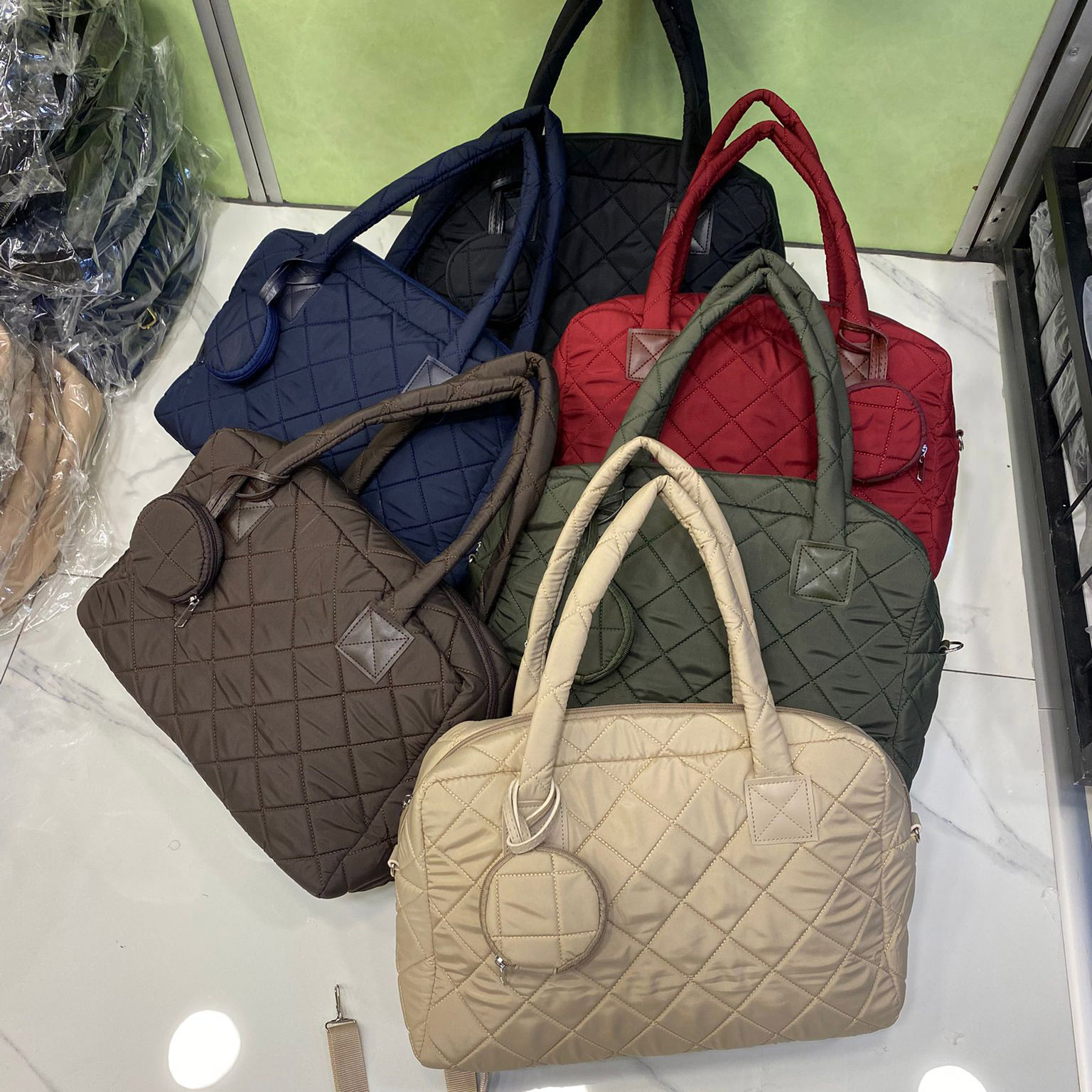 Kapitone Seyahat Çanta