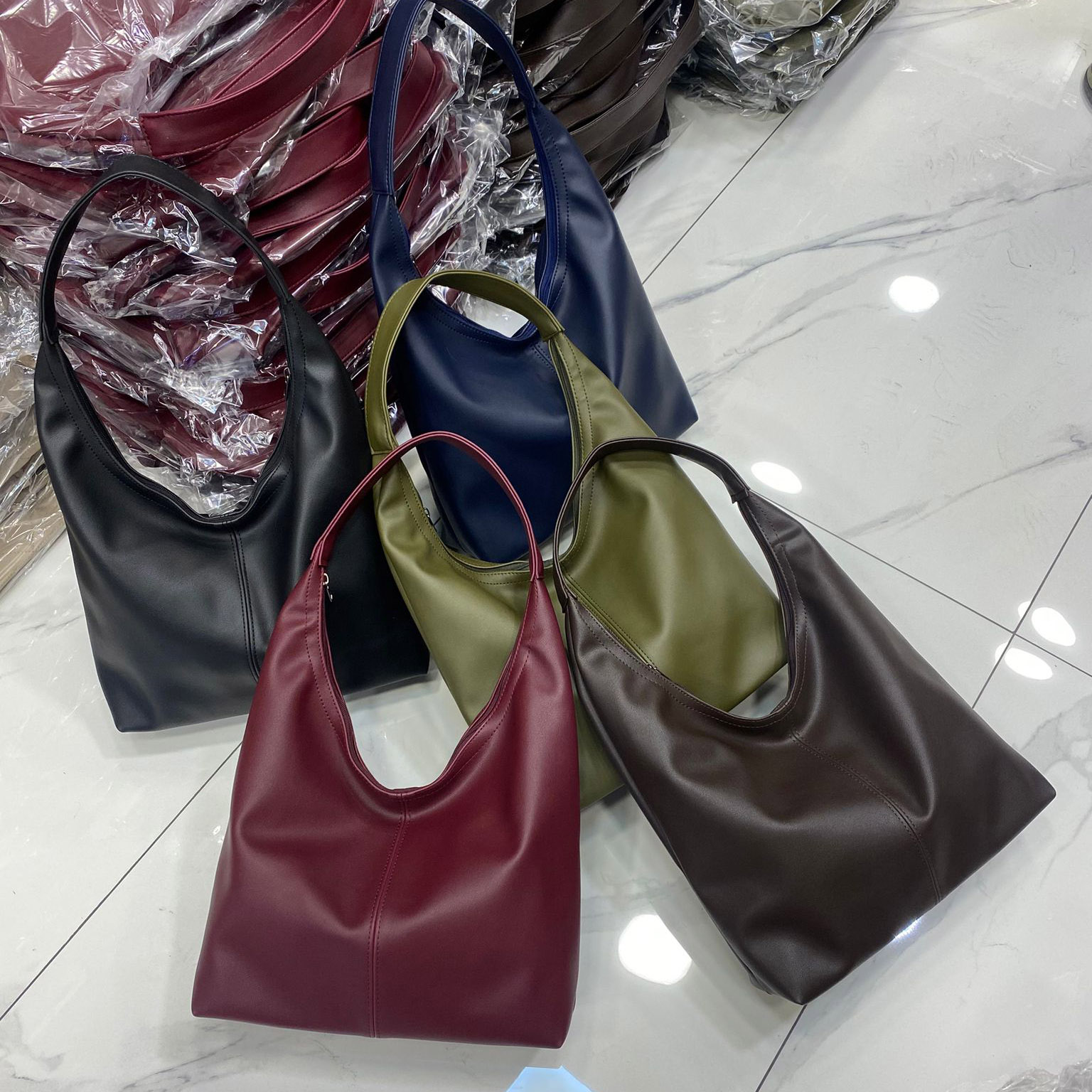 Deri Salaş Model Çanta