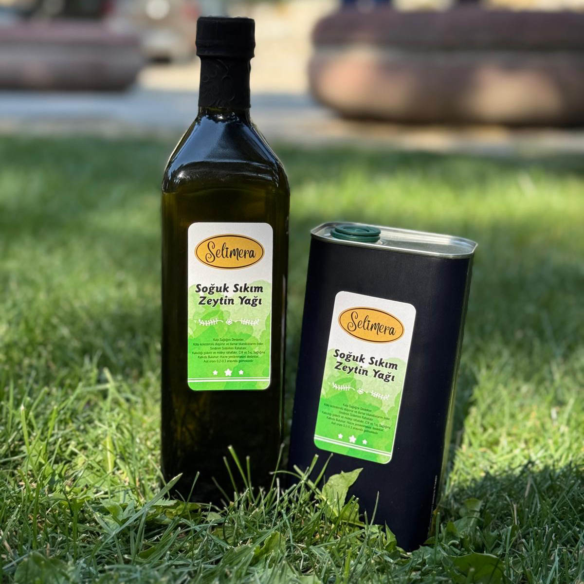 Organik Zeytinyağı İçimlik 1 Lt Cam Şişe