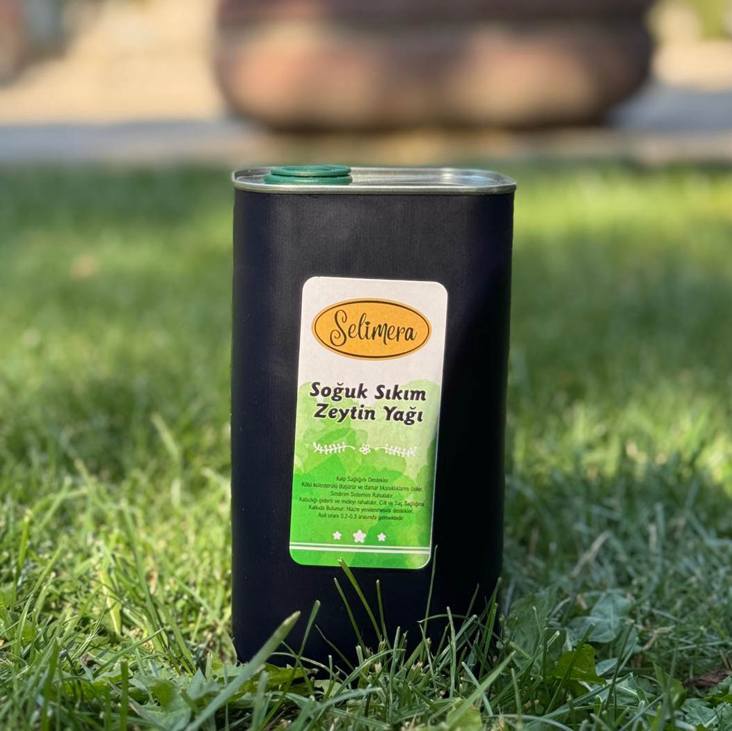 Organik Zeytinyağı İçimlik 1 Lt Teneke Kutu